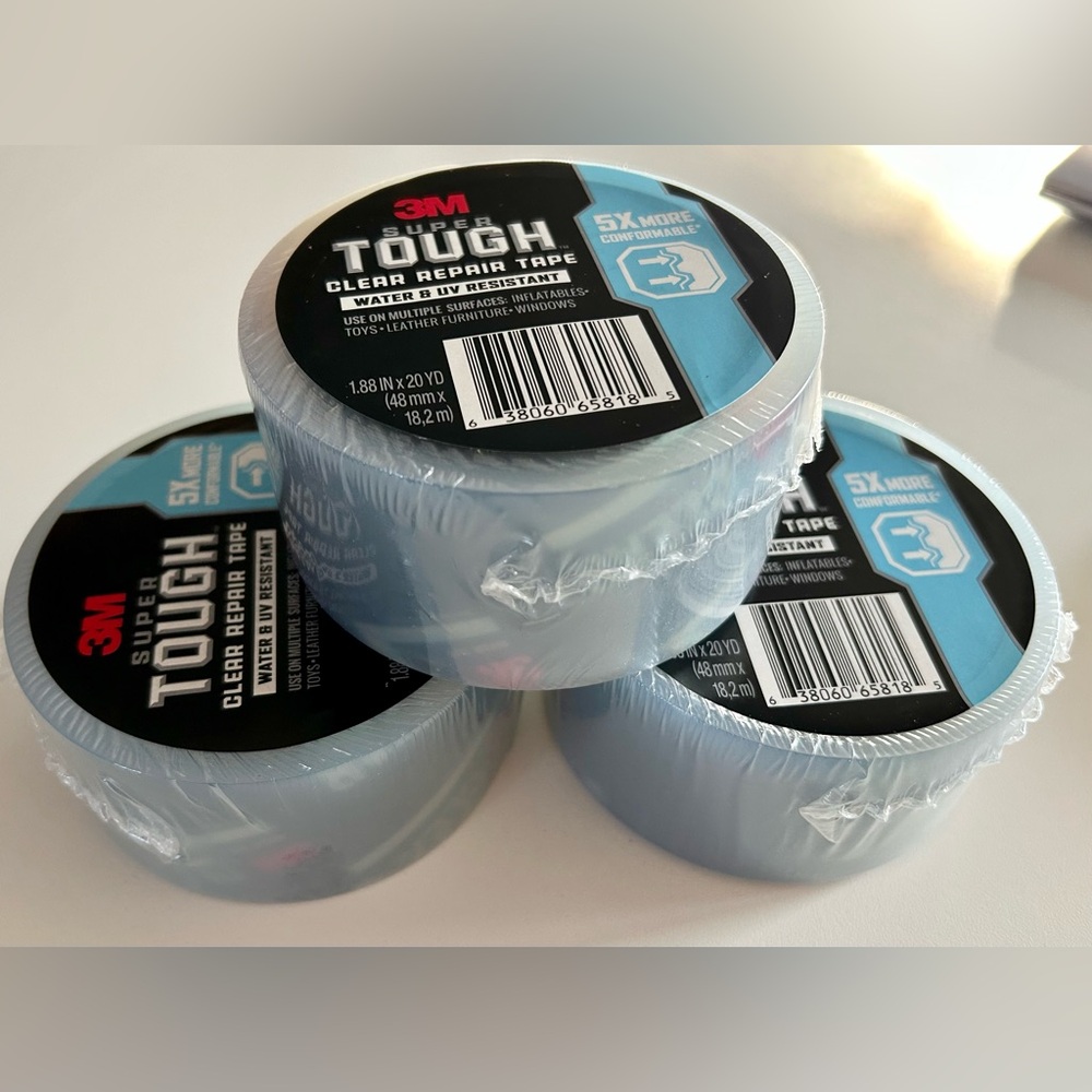 3M Super TOUGH waterproof repair tape 3-rolls NEW